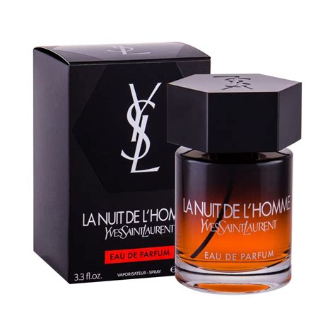 la nuit de l'homme eau de parfum yves saint laurent|la nuit l'homme eau toilette.